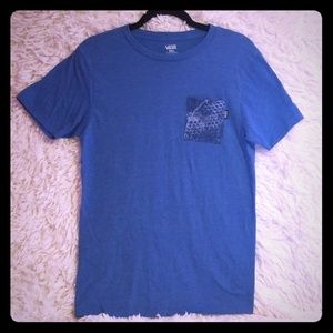 Mens Blue Van's Shirt